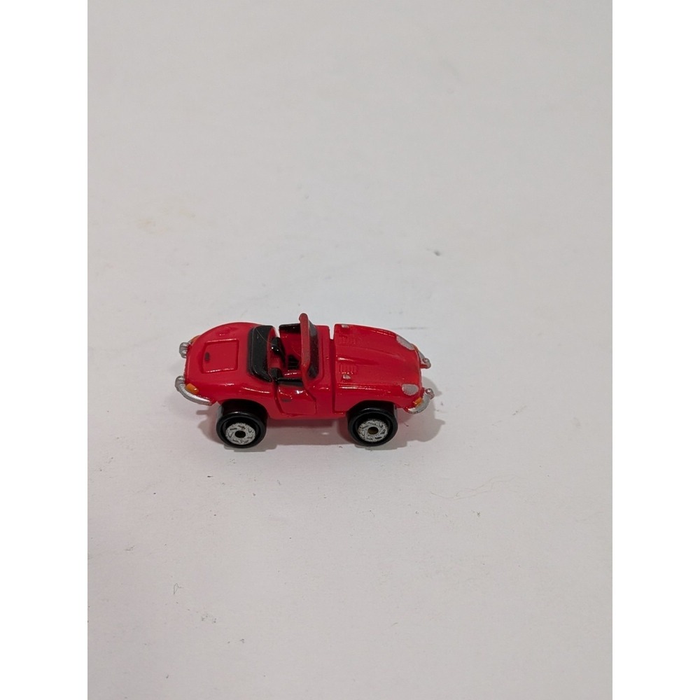 Vtg Galoob 1988 Micro Machines Red Jaguar XKE Deluxe Convertible Car